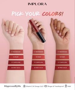 IMPLORA Urban Lipcream Matte All Variant - Lipstick Implora