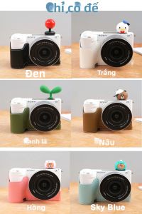 NiYi | Ốp Bảo Vệ Máy Ảnh Sony ZVE10 II ZV-E10 Mark II Kèm Đế Dây Đeo Vai Túi Đựng Ống Kính Phụ Kiện Bộ Dụng Cụ Chụp Ảnh Studio