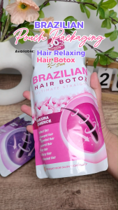 POUCH PACKAGING MerrySun Brazilian Hair Treatment SAKURA | LAVENDER | CYSTEINE With Straightening Effect