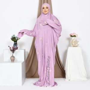 Mukena Terusan Dewasa Rose Wings Design By Doeliva Gallery Mukenah Langsungan Lajuran Khas Tasikmalaya