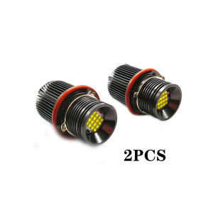 2pcs Canbus White Angle Eyes LED Marker Halo Ring Light Bulb For BMW E39 E53 X5 E60 E61 E63 E64 E65 E66 E83 X3 Car Led Light