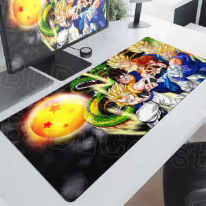 Bandai | Hot Anime Dragon Ball Mouse Pad 30x60cm Manga Panel Laptop Office Goku Rubber Soft Table 30x80cm Pc Gaming Washable Non-Slip Mat