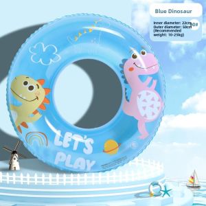 MONLEYTA | Thickened Inflatable Swimming Ring For Children Anti-Tip Cartoon Underarm Ring Boys Girls Beginners Lifeguard Circle