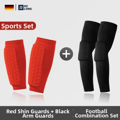 REXUELONG | Childrens Soccer Shin Guards Knee Pads Competition Protective Gear