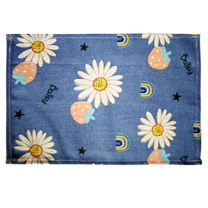 1-Piece Simple Fruit Print Placemat Fashionable & Durable Universal Placemat for Kitchen & Dining Table