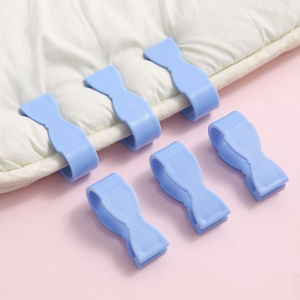 Non-Slip Quilt Holder Clips Bedding Cover Fastener No Needle Multi-Function Safety Anti-Loss Plastic Quilt Corner Clip