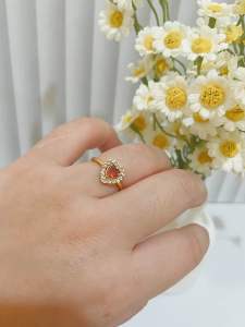 Cincin Permata Merah Titan Wanita