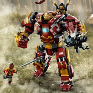 Superhero Anti-Hulk Armor Wakanda Steel Mechanized Building Blocks Toy