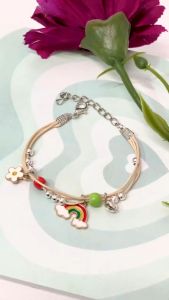 Gelang Couple Daisy Gelang Karakter Lucu Bracelet Korea Persahabatan Manik Tali Wanita Friendship Aksesoris