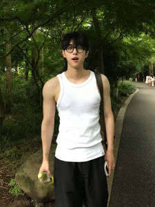 ZHUOCAN | Summer Slim Fit Heavy Duty Ribbed Muscle Enhancing Vest