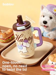 Bablov | Quick Opening Insulated Vacuum Cup for Girls