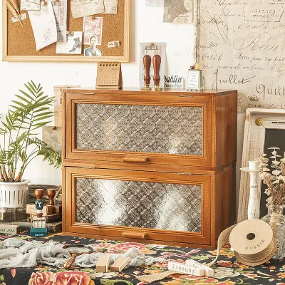 Tủ Hiển Thị Gỗ Kính Chống Bụi