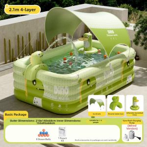 ZTION | Extra Thick Foldable Inflatable Pool
