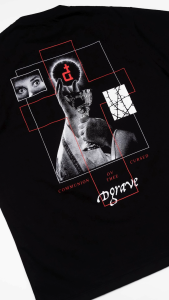DGRAVE CREATIONS COMMUNION BLACK T-SHIRT