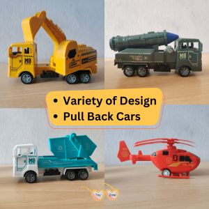 Toy Cars Set 24pcs Pull Back Car Construction Military Fire Engine Logistic Garbage Airport Truck Vehicle Ready Stocks