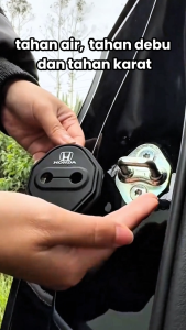 【New】4Pcs Silent Peredam Pintu Mobil Karet Car Door Lock Cover Protective Bahan Silikon Pelindung Pintu Mobil [Berkualitas Tinggi]