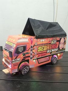 miniatur truk terlaris sebatas rindu mainan anak