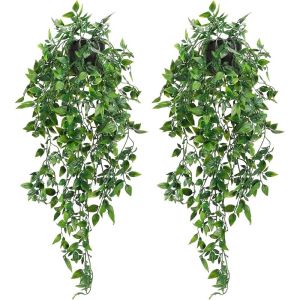50CM Artificial Eucalyptus Ivy Potted Artificial Plant For Home Decoration Bride Wedding Decor Flower Office Bathroom Decor