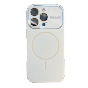elam | Liquid Silicone Magnetic All-encompassing Shockproof Luxury Compatible with Various iPhone Models Phone Case