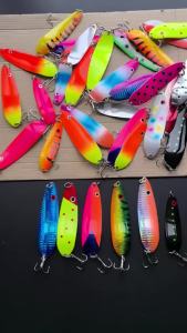 fishingfans | Mồi Câu Cá Bằng Kim Loại FISHINGFANS 55mm/75mm Mồi Giả Dạng Thìa Mồi Cứng Câu Jigging Có Móc Câu Dành Cho Câu Cá Biển Sông Hồ