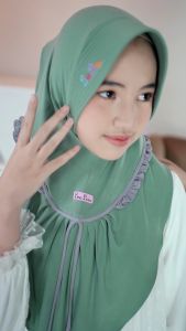 Hijab Instan Anak Jilbab Bergo Couple Agatha Kids Linalivia