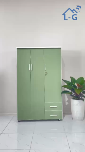 TỦ NHỰA QUẦN ÁO 3 CÁNH MỞ – KÍCH THƯỚC 1M2 x 1M8 x 45CM