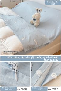 SHAYA | Túi Ngủ Du Lịch Bộ Đồ Chăn Ga Gối Bông