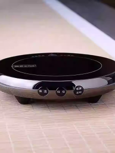 Emmas 1300W Electric Ceramic Stove Ultra-Thin Mini Tea Brewing Stove Thermal Insulation Timer Small Size Tea Stove