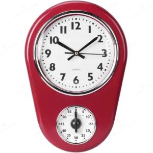 Đồng Hồ Treo Tường Cổ Điển Đồng Hồ Lớn Nhà Bếp Hẹn Giờ Treo Thiết Bị Thông Minh Để Trang Trí Nhà Cửa