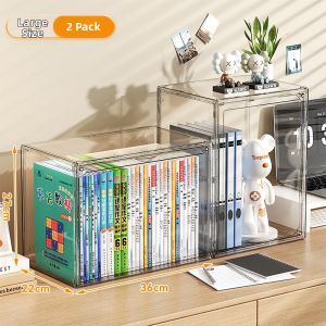 XYBP | Dust-Proof Storage and Organization Bookshelf Organizer