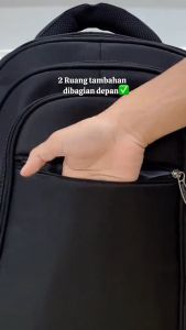 Polo Gives - Tas Ransel Pria Wanita 18 Inch Import Tas sekolah tas kuliah tas kerja Import - Indoraya Store