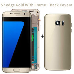 Super Amoled with Ghost image Burn in shadow For Samsung Galaxy S7 edge LCD G935 G935F Image retention Touch Screen Digitizer