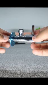 Kran Shower Stainless Saringan air keran cuci piring dapur kamar mandi otomatis 1/2 Inch JS-19