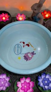 6pcs Deepavali Floating Water Lotus Lamp Diwali Floating Induction Waterproof Artificial Lotus Lamp Happy Diwali Festival Decor Deepavali Home Decor Night Light LED Electronic Candle Wishing lamp