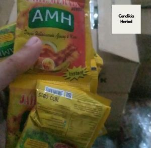 PROMO!!! Jahe Merah Amanah AMH Super Habbatussauda RENCENG ( 10 Sachet )
