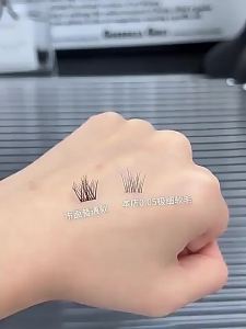 LuckFavor | No Stem Easy Application Airy Baby Bend Natural False Eyelashes 9mm