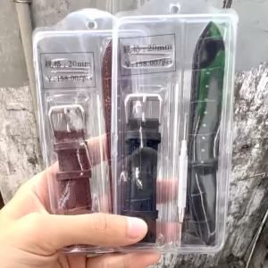 Dây da đồng hồ nam nữ 12/14/16/18/20/22/24mm tặng kèm chốt và dụng cụ tháo lắp giá rẻ