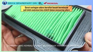 Saringan Filter Udara Beat Karbu Ori KVY Saringan udara Scoopy Carbu Original AHM Honda Genuine Parts