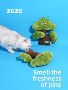 zeze | Mint Attractive Self-play Cat Toy Teether Wand