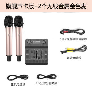 Wireless Bluetooth Speaker Microphone for TV KTV Edifier Home Projector Singing Family K-Song Handheld Mic Built-In Lithium Battery