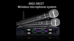 3002-wireless na mikroponoWireless MicWireless MicMagandang TunogmikroponoWireless MicWireless