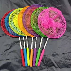 Childrens Expandable Fishing Net Toy for Catching Fish Shrimp And Seafood Outdoor Beach Gathering Seafood Fine Mesh Net
