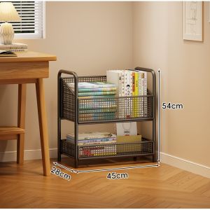 Multifunctional Large Capacity Multilevel Bookcase