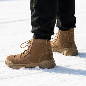DRAGON-FLY | Insulated Fur Integrated Snow Boots