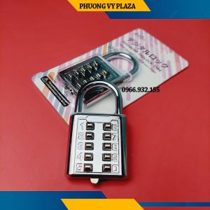 Ổ Khóa Số Bấm 10 Số 40mm Chuyên Khóa Tủ Vali Túi Xách Cao Cấp