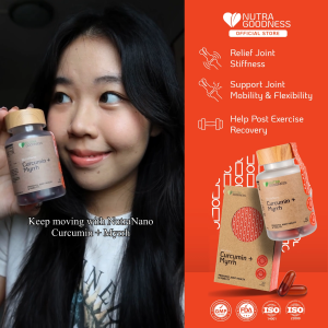 Nutra Goodness NutraNano Curcumin + Myrrh – Promote Healthy Joint Function & Relieve Stiffness