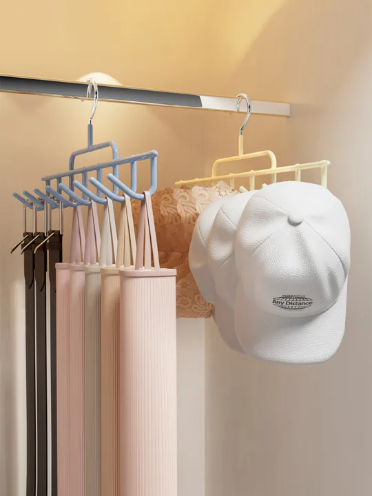 Multi-Purpose%20Hat%20Storage%20Hook%20Dormitory%20Clothes%20Hanger%20Plastic%20Material%208%20Hooks%20for%20Cap%20Underwear%20Suspenders%20Student%20Dormitory%20-%20Image%204