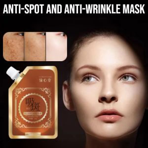 Fade Dark Spots In Two Weeks Anti-Spot And Anti-Wrinkle Mask Moisturizing Brightening Lighten Fine Lines Facial Mask Fast Absorption Shrink Pores