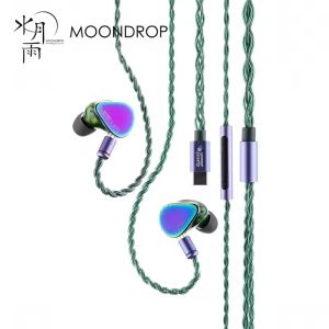 MOONDROP RAYS earphone USB-C DSP Pro Gaming lEMs with Mic Al Denoise Dynamic Driver + Planar Magnetic Driver Esports Headphones