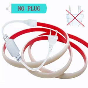 30m 220V COB LED Light Strip IP68 Waterproof Adhesive Tape With EU Plug Flex Silicone Tube Lamp For Home Outdoor Garden Lighting